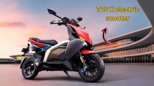 TVS X electric scooter