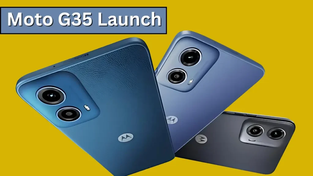 Moto G35 Launch