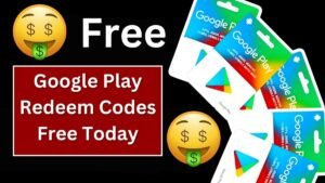 Google Play Redeem Codes Free Today